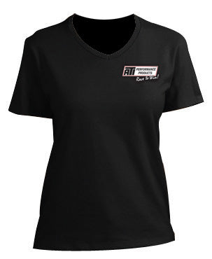 ATI Ladies V-Neck  Race to Win T-Shirt
