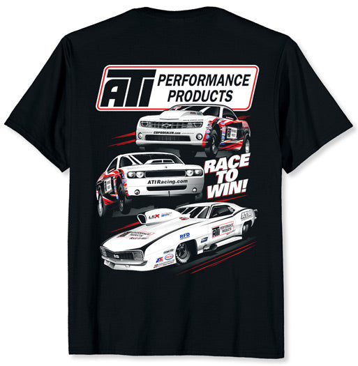 ATI Racecars T-Shirt - Black